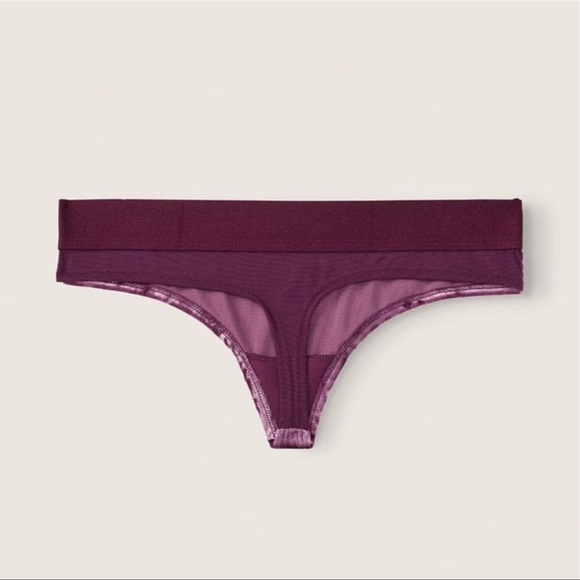 UNISEX Victoria’s Secret Velvet THONG Underwear XL - Picture 2 of 13